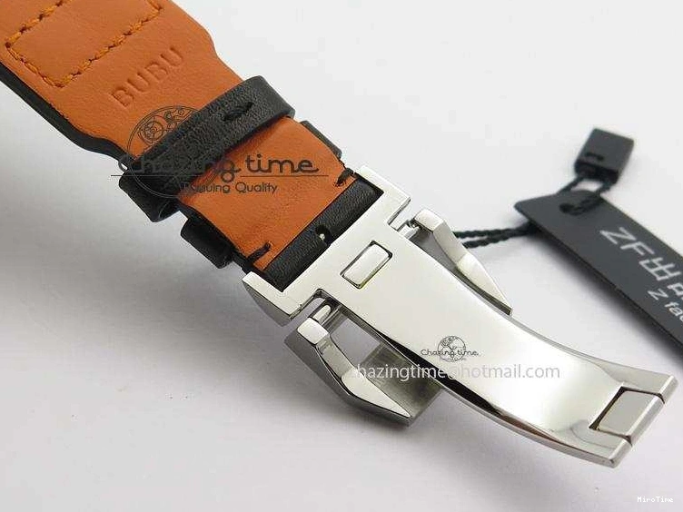 MIROTIME 0514 GoodFit Big Pilot Real PR IW500912 ZF Best Edition Black Dial On Black Leather Strap A 7287